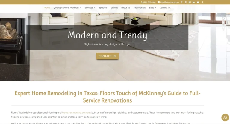 Floors Touch website