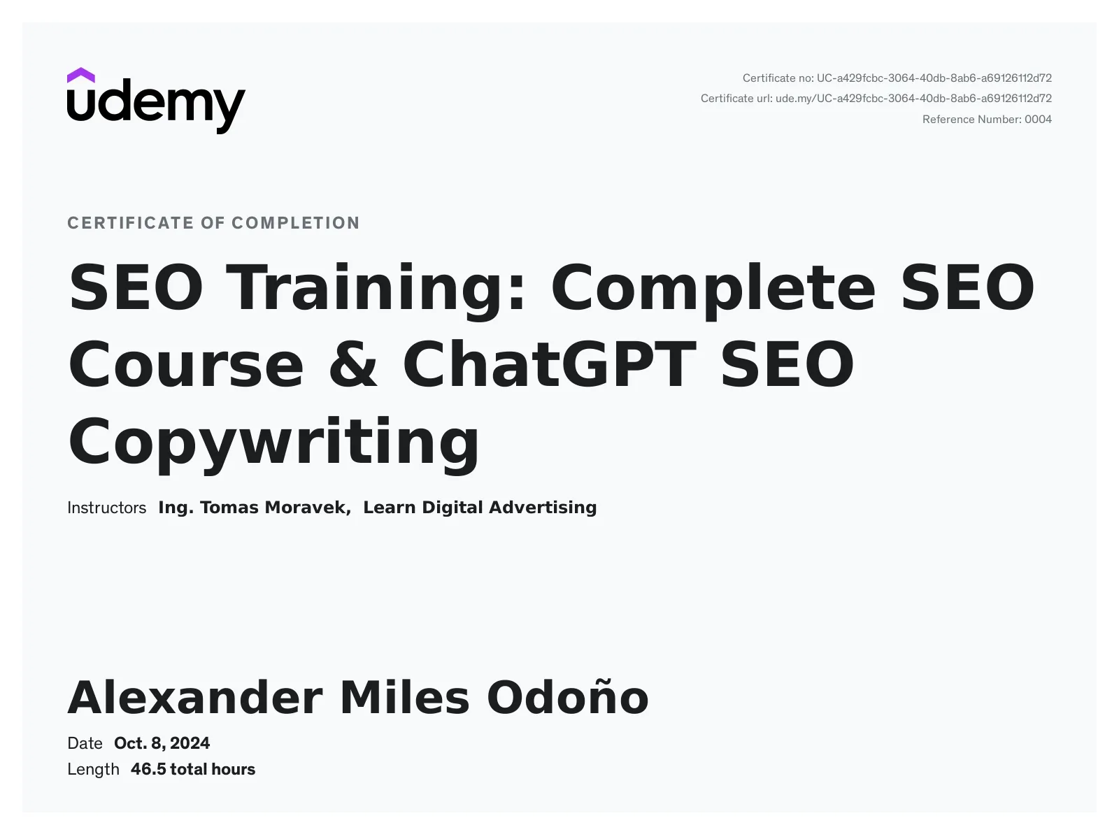 Certification 3