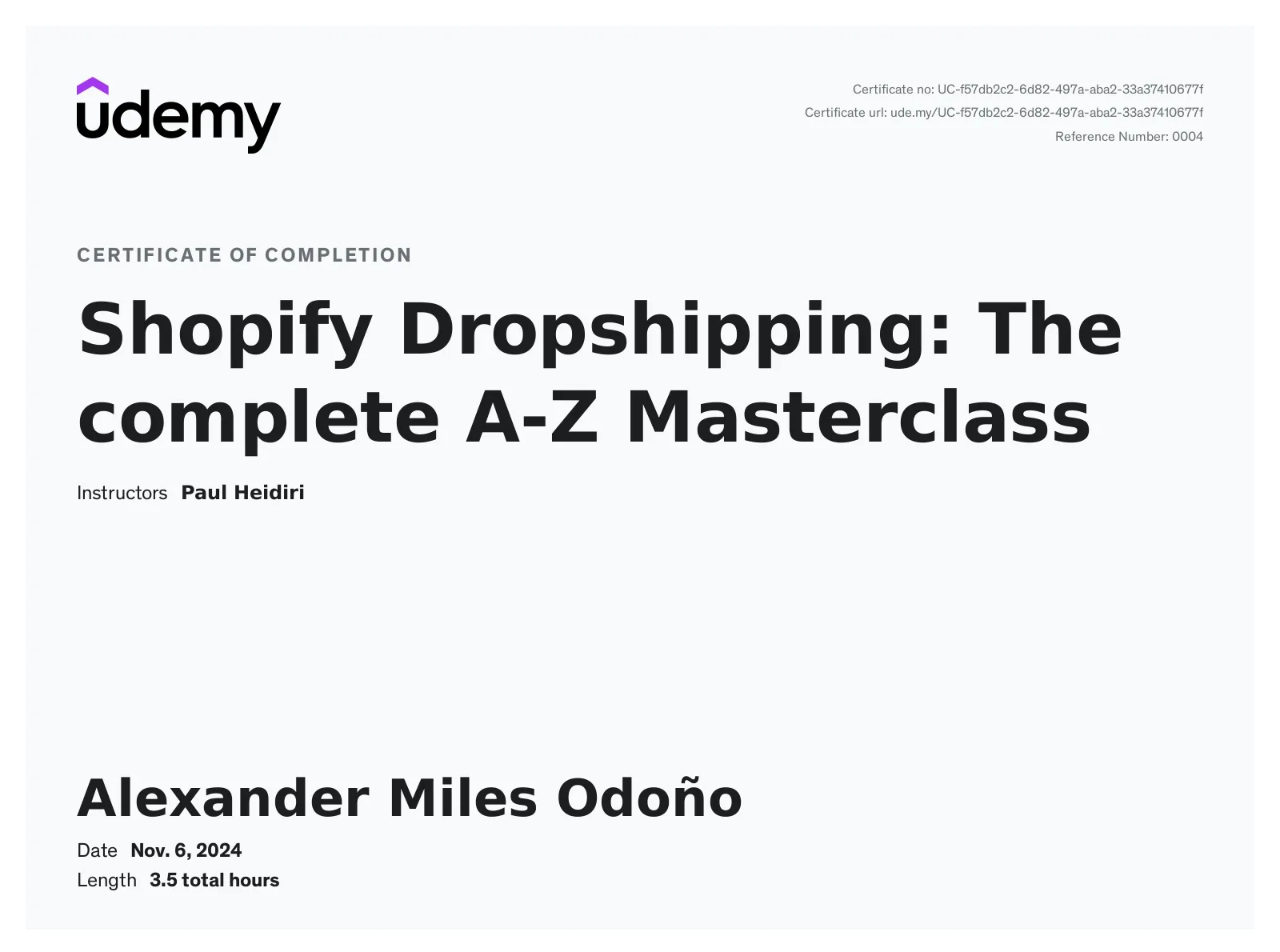 Certification 2